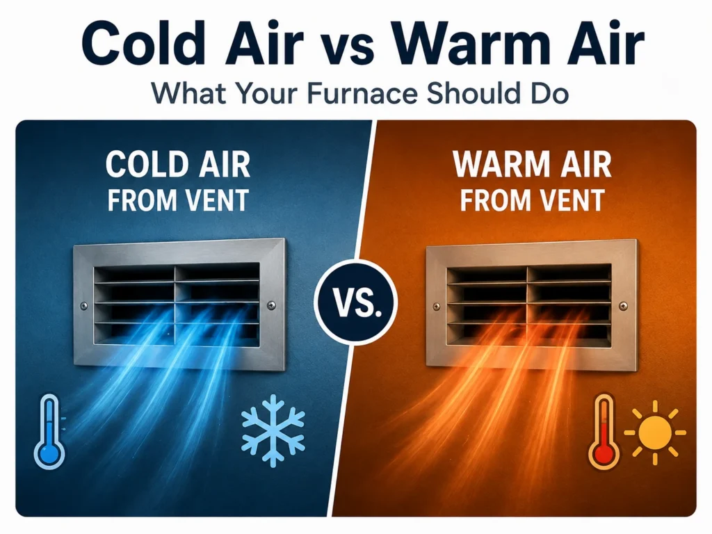Furnace Blowing Cold Air When Heat Is On? Find the Real Cause
