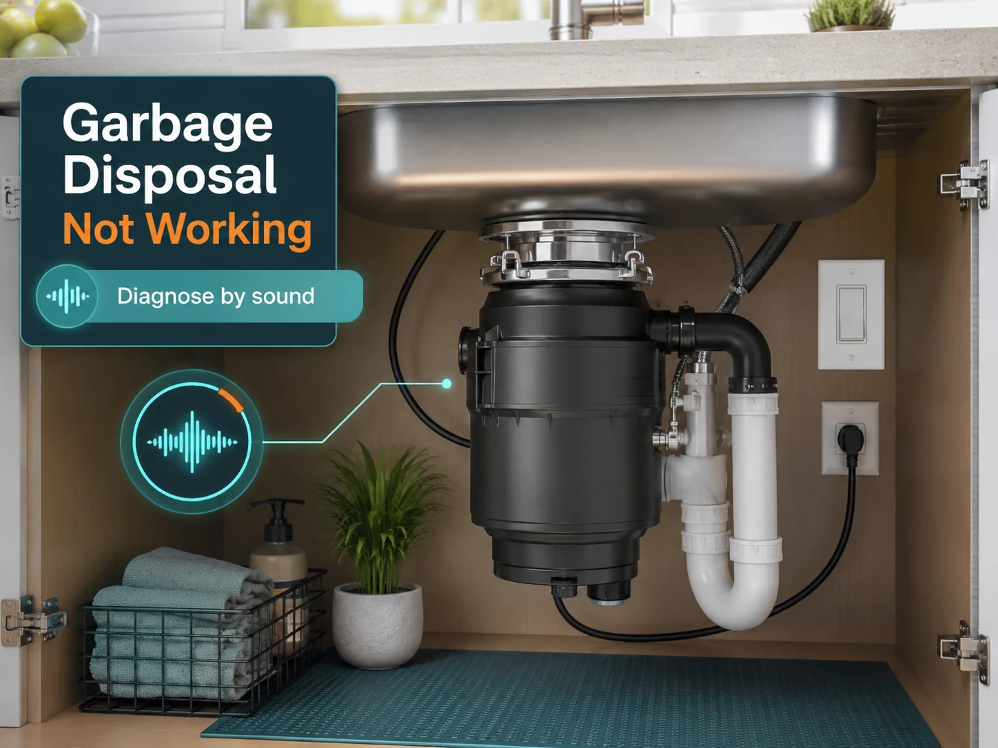 Garbage disposal not working troubleshooting guide