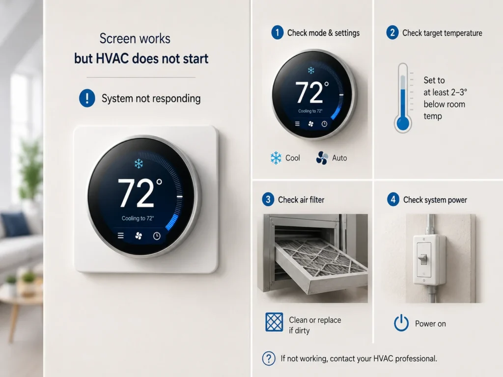 Thermostat Not Working? Find the Real Cause Step by Step